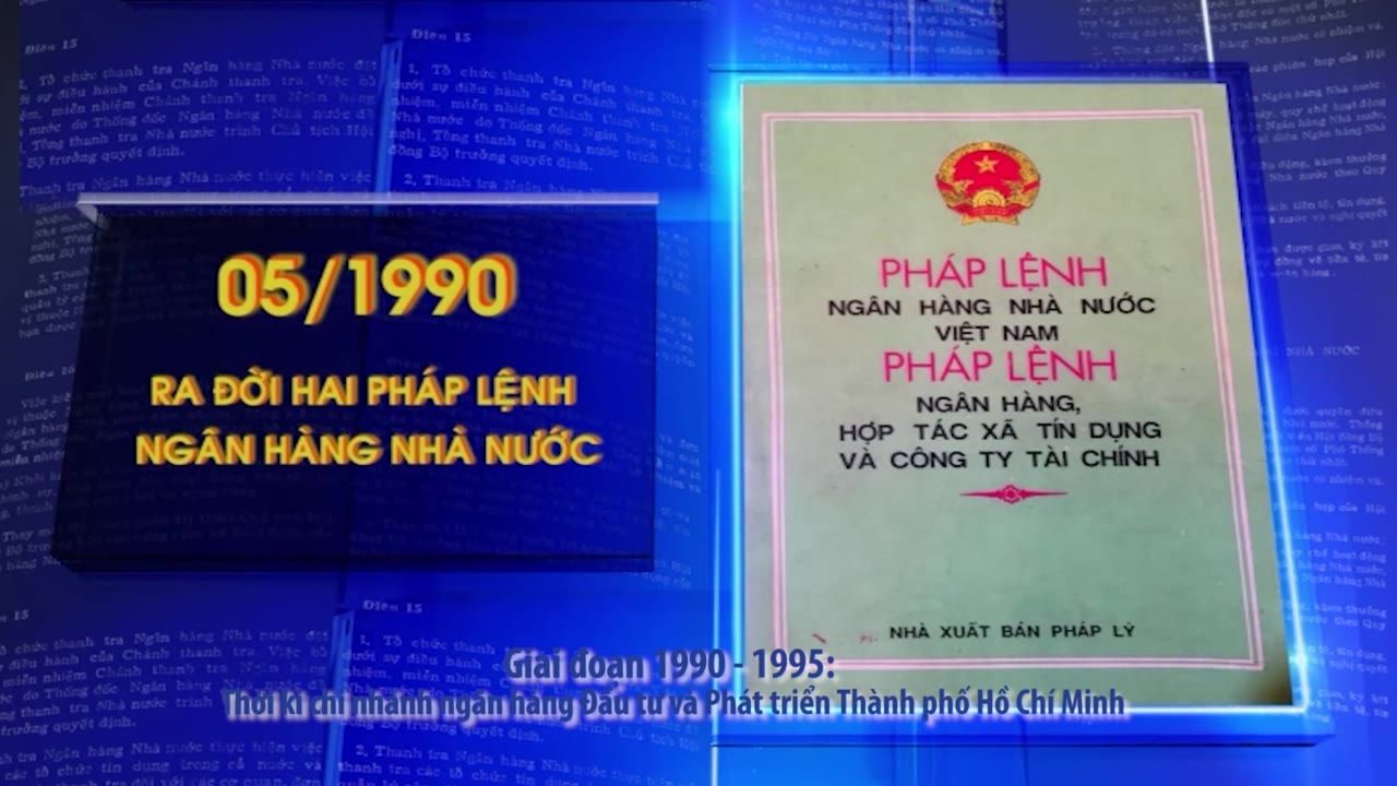 Đồ họa Pháp lệnh Ngân hàng tháng 5 năm 1990